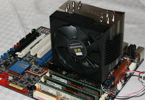 Thermalright Ultra-120 eXtreme-1366 установка