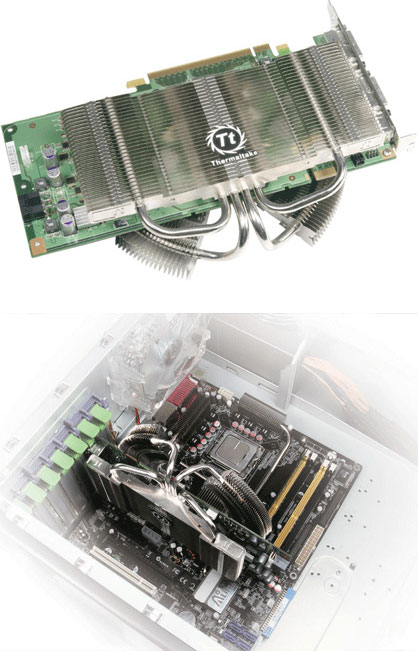 Thermaltake Fanless 330 установка