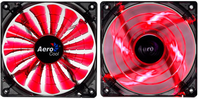 Корпусный вентилятор Aerocool Devil Red Edition