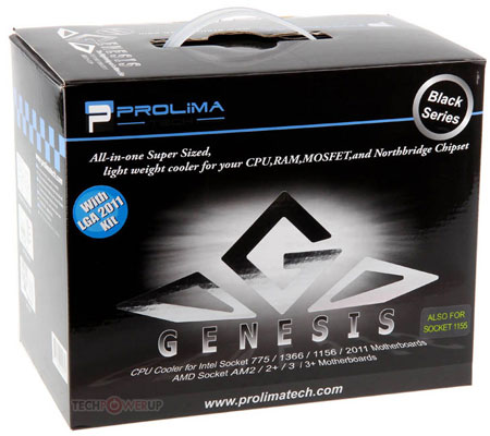 Кулер Prolimatech Black Series Genesis