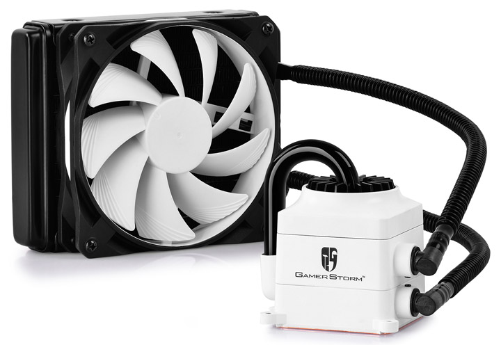  Система жидкостного охлаждения Deepcool Captain 120 White