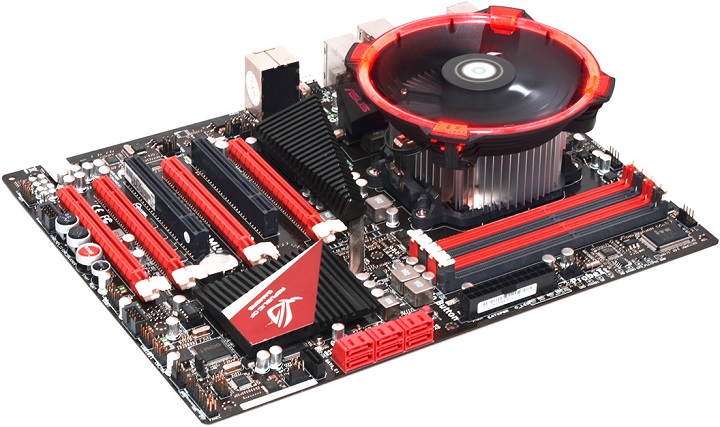 ID-Cooling DK-03 Halo AMD Red