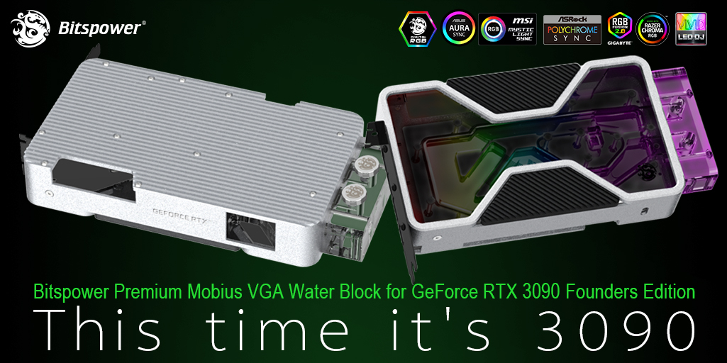 Bitspower Mobius GeForce RTX 3090 Founders Edition