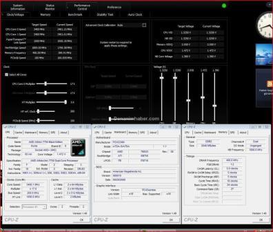 Athlon X2 7750 Overclocked 3,4 ГГц