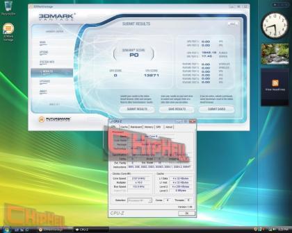 Intel Lynnfield 3D Mark Vantage benchmark