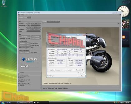 Intel Lynnfield Cinebench benchmark