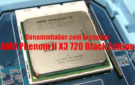 Опубликован первый обзор Phenom II X3 720 Black Edition