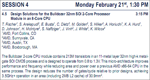 новое об AMD Bulldozer