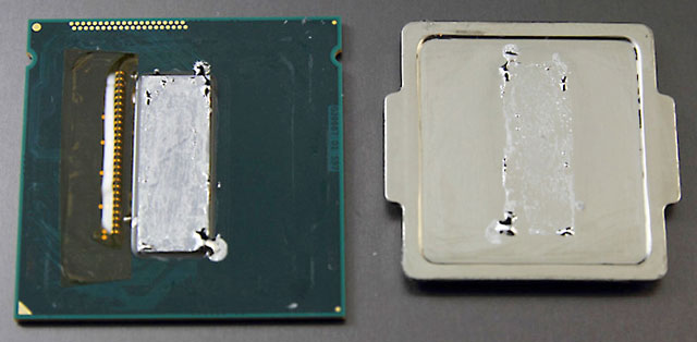 Intel Core i7-4770K - снятие крышки