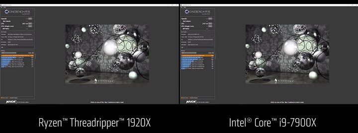 Ryzen Threadripper Cinebench