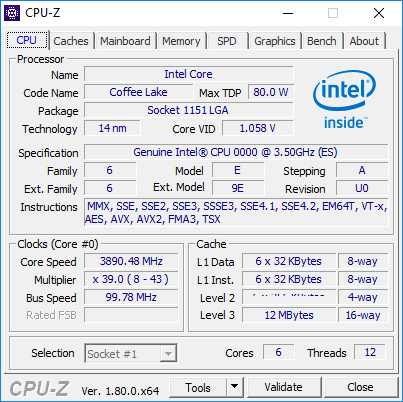 Intel Coffee Lake