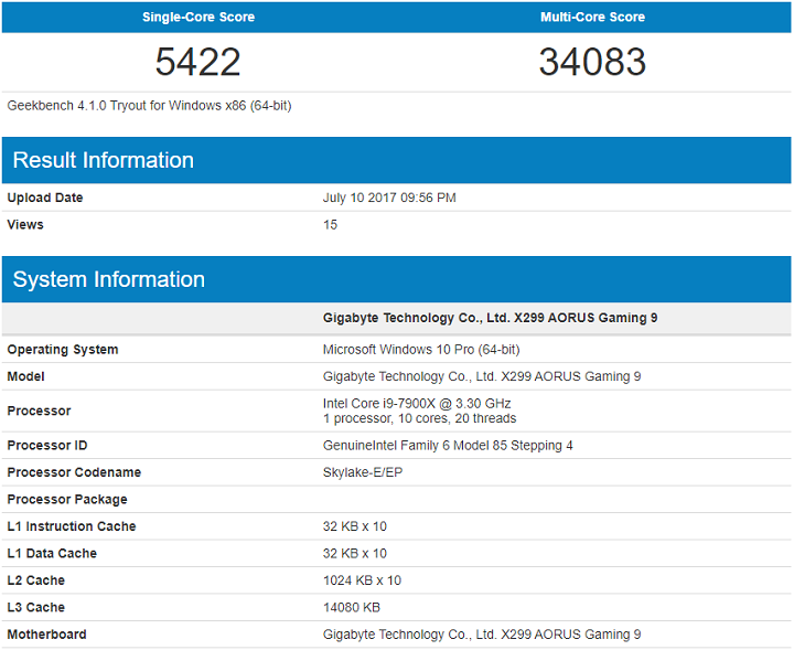 Core i9-7900X