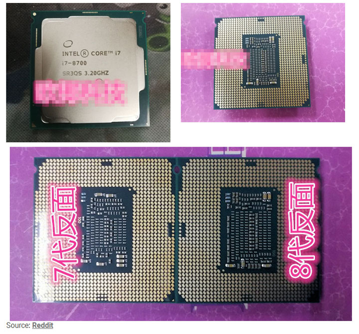 Intel Core i7-8700 и Intel Core i7-7700