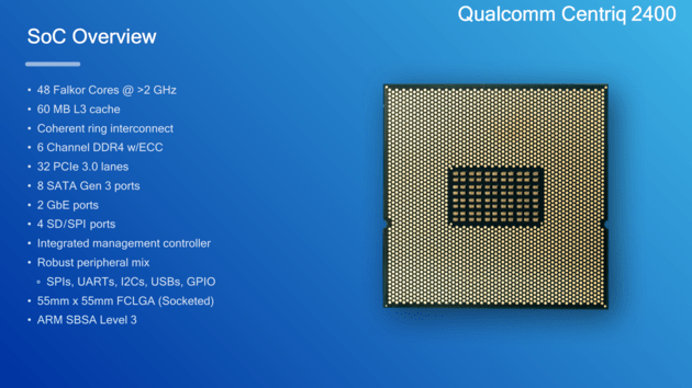 серверный чип Qualcomm Centriq 2400