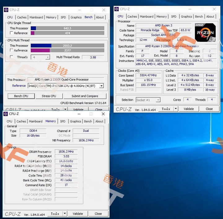 AMD Ryzen 3 2300X