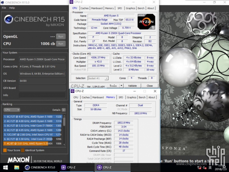 AMD Ryzen 5 2500X