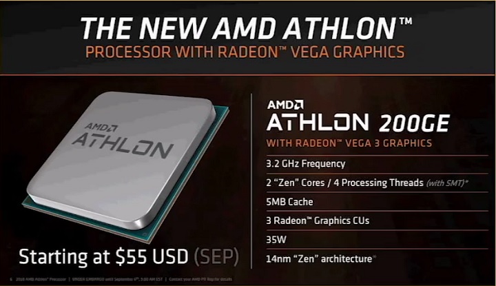 AMD Athlon 200GE