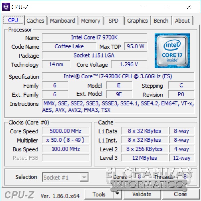 Обзор Intel Core i7-9700K