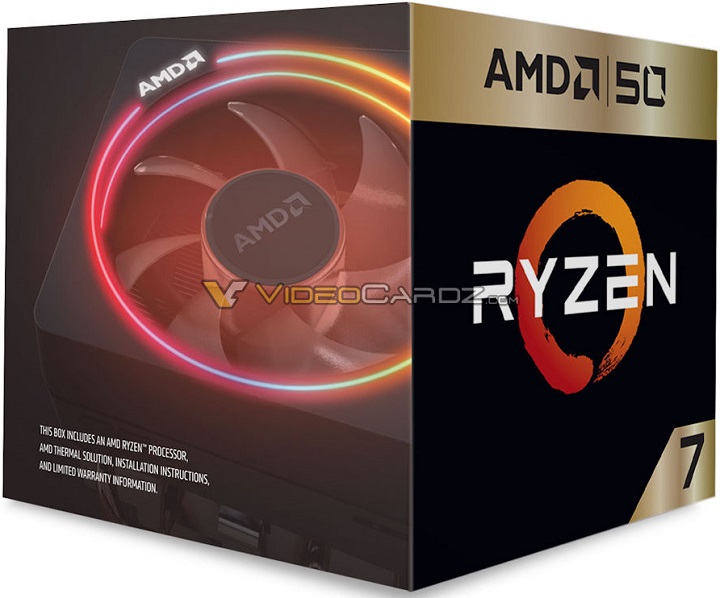 AMD Ryzen 7 2700X 50th Anniversary Edition