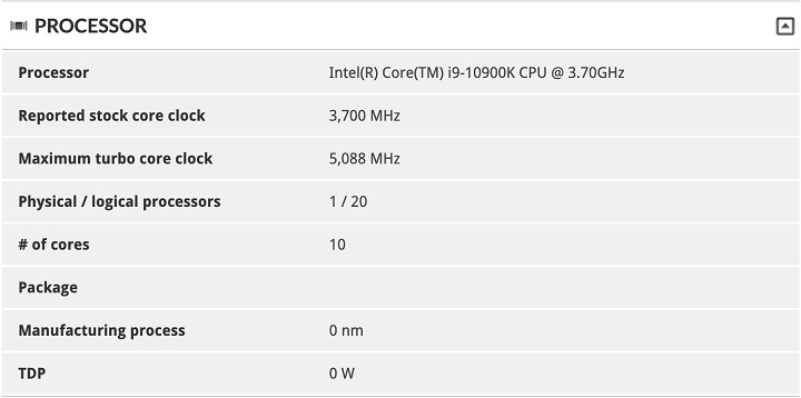 Core i9-10900K