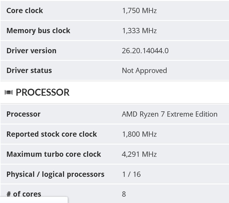 Ryzen 7 Extreme Edition