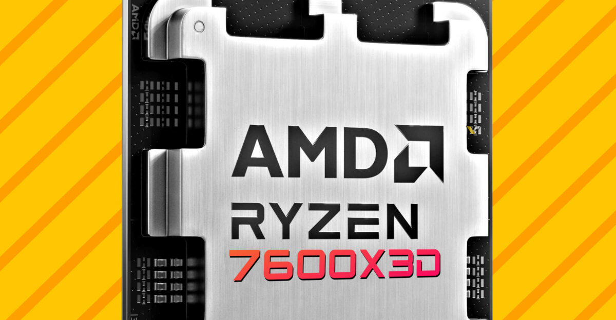 AMD выпустила игровой процессор Ryzen 5 7600X3D с дополнительным L3-кэшем