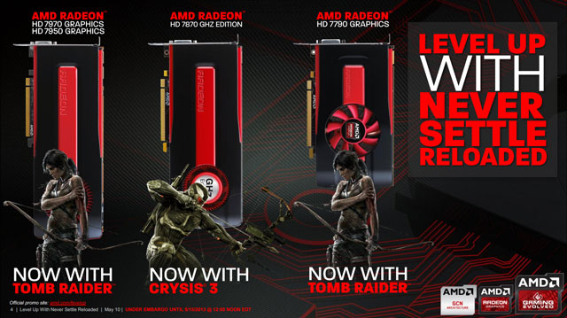 AMD Never Settle: Reloaded / Level Up