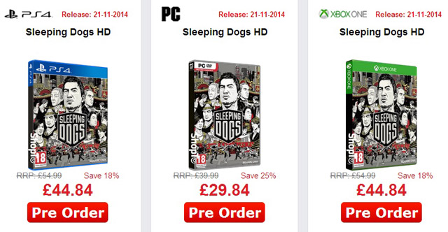 Sleeping Dogs HD