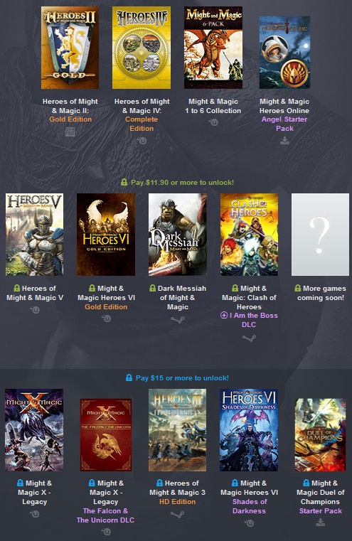 Humble Might & Magic Bundle