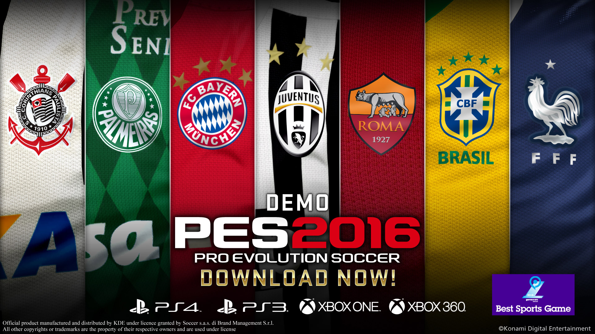 Pro Evolution Soccer 2016: новости в преддверии мирового релиза / Новости /  Overclockers.ua