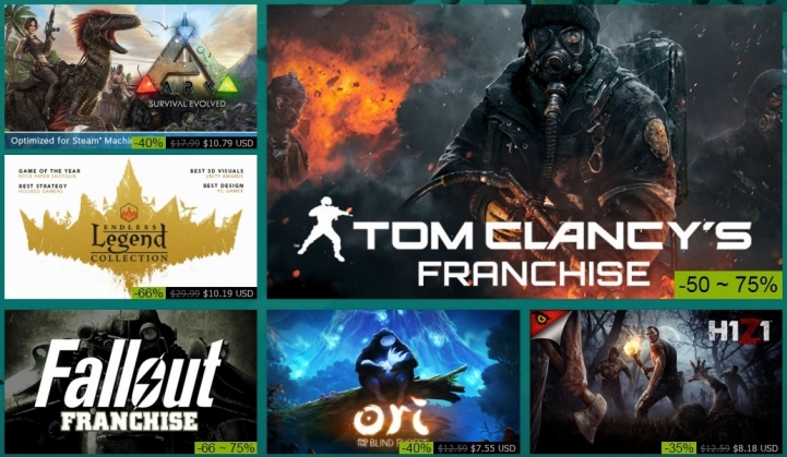 Steam Exploration Sale