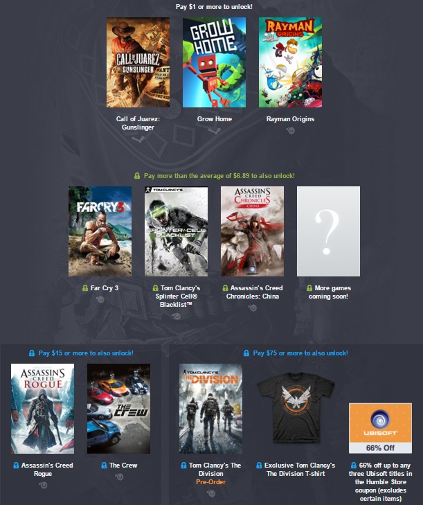 Humble Ubisoft Bundle