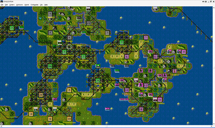  Sid Meier's Civilization (1991)