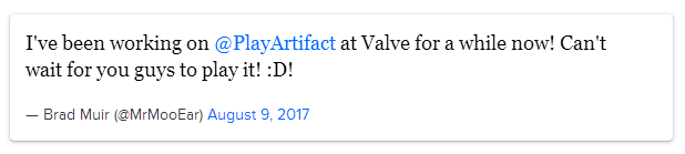 новая игра Artifact по вселенной Dota 2