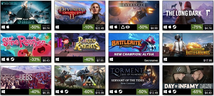 Steam best sales 2017