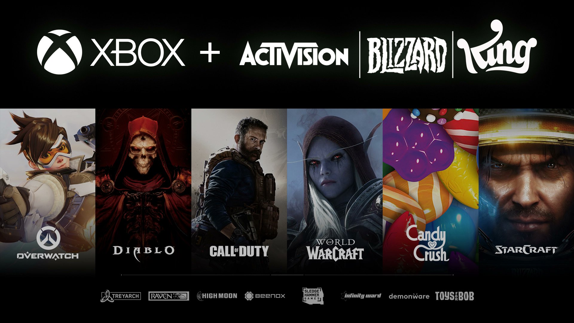 Microsoft официально приобрела Activision Blizzard / Новости /  Overclockers.ua