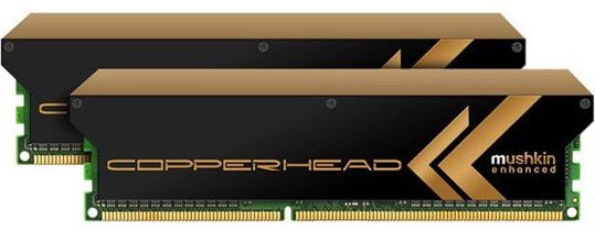 память Mushkin Copperhead DDR3