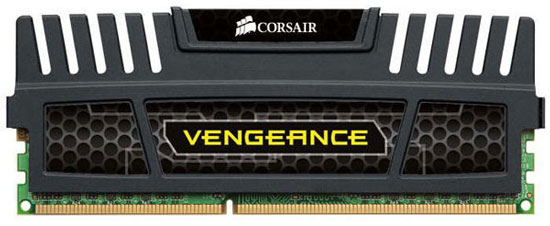 DDR3-1600 Corsair Vengeance 8 GB