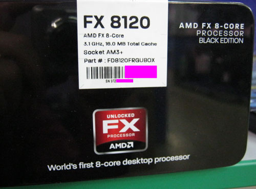 AMD FX-8120 BOX