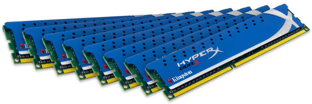 DDR3 Kingston HyperX Quad Channel