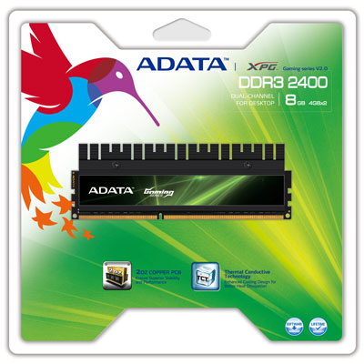 DDR3 Adata XPG Gaming Series V2.0 2400G 8GB