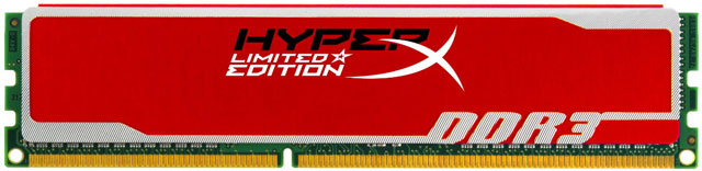 DDR3 Kingston HyperX Red Limited Edition