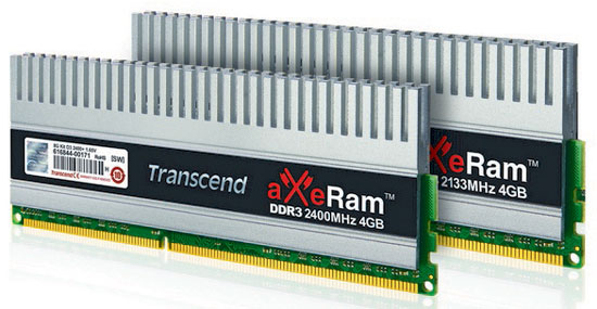 Transcend aXeRam DDR3