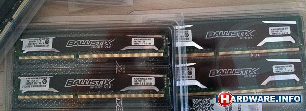 DDR3 Crucial Ballistix Sport VLP