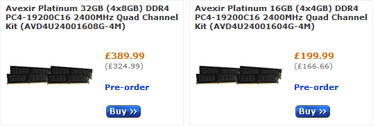 Avexir DDR4