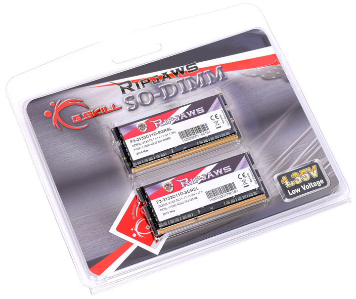 G.Skill Ripjaws F3-2133C11D-8GRSL