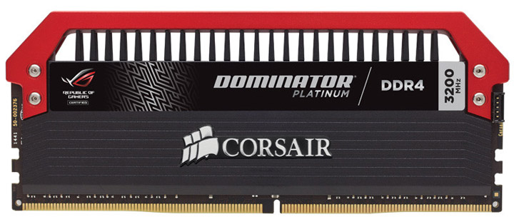 Corsair CMD16GX4M4B3200C16-ROG