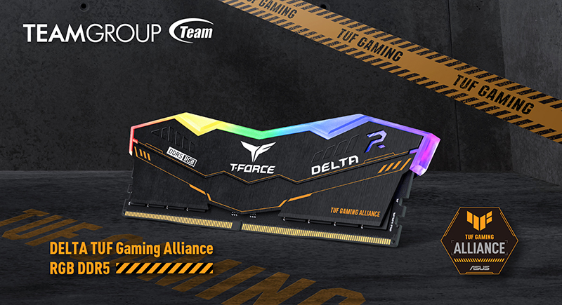 T-Force Delta TUF Gaming Alliance RGB DDR5