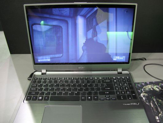 Ультрабук Acer с GeForce 600M