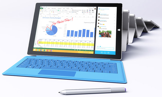 планшет Surface Pro 3